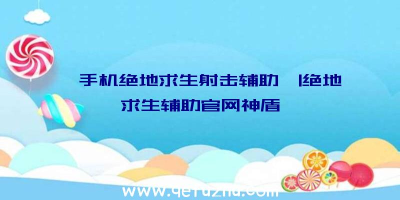 「手机绝地求生射击辅助」|绝地求生辅助官网神盾